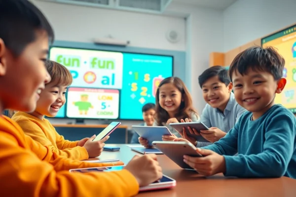 QQキッズ 評判は、英語を学ぶ楽しそうな子どもたちがいる活気に満ちたインタラクティブなオンライン教室で紹介されています。