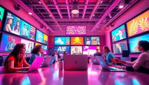 Explore how to find niche onlyfans creators in a vibrant digital marketplace filled with diverse content displays.