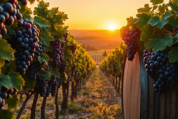 Visitors savoring wines at clarksburg wineries amidst picturesque vineyard views.