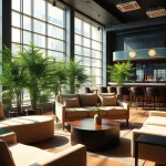 Disfruta en el Cannabis Club Lloret De Mar, acogedor y moderno, iluminado por luz natural.