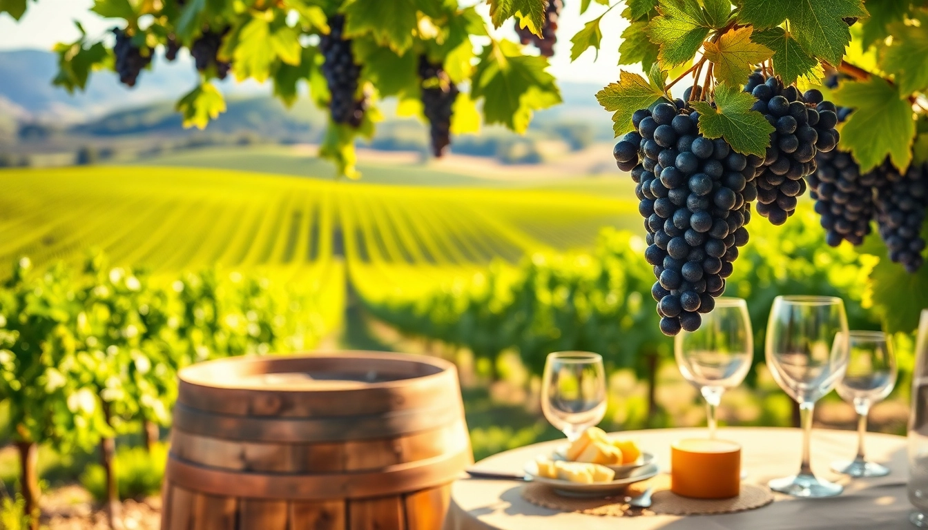 Enjoying a tasting experience at a Winery Sacramento with scenic views and fine wines.