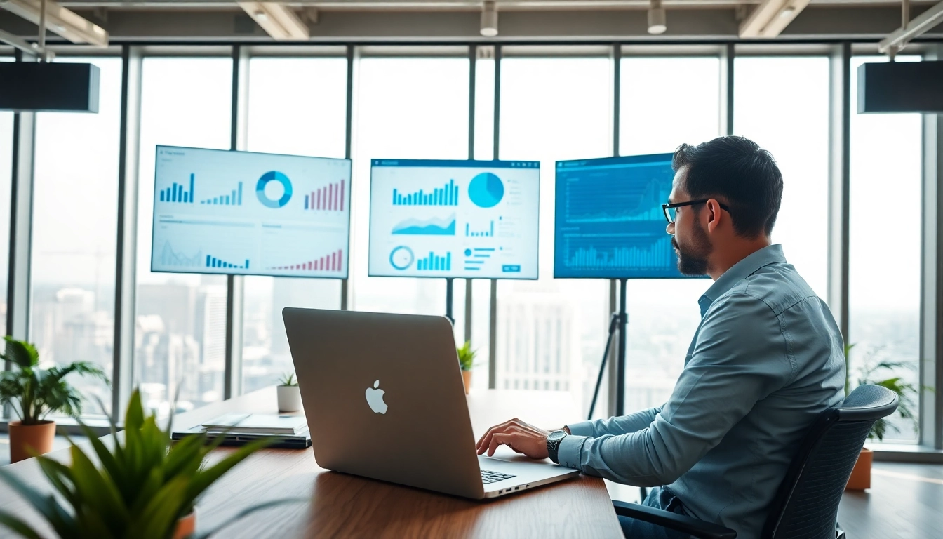 Analyze the Find competitor customer list in a modern office setting with digital insights.