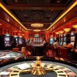 Experience the excitement of online gaming at Hoki77 with vibrant casino visuals and engaging gameplay.