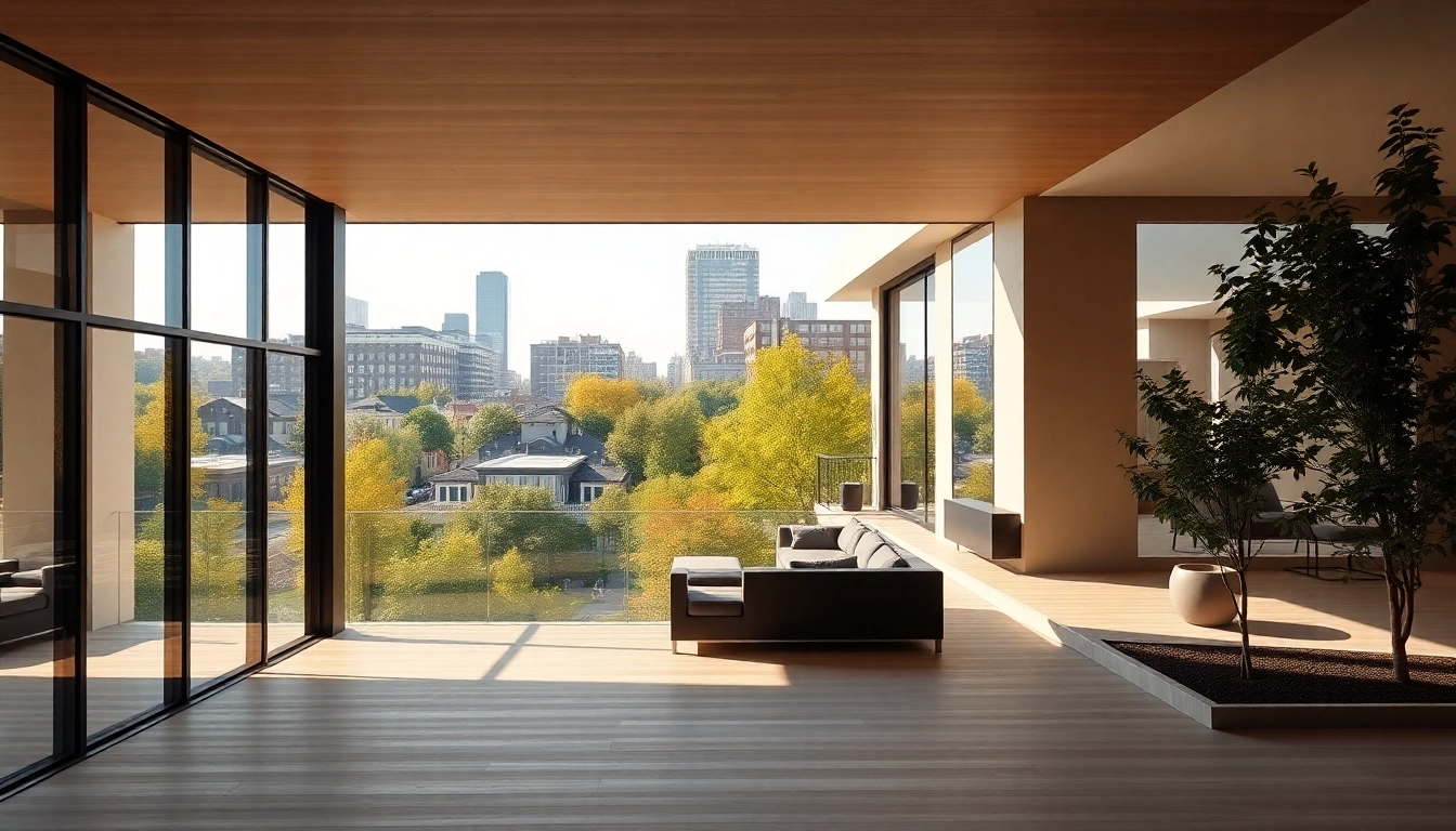 A stunning design by a Boston residential architecture firm highlighting modern urban living.