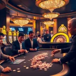 Experience high-stakes excitement at Jun88 casino with vibrant games and engaging players.
