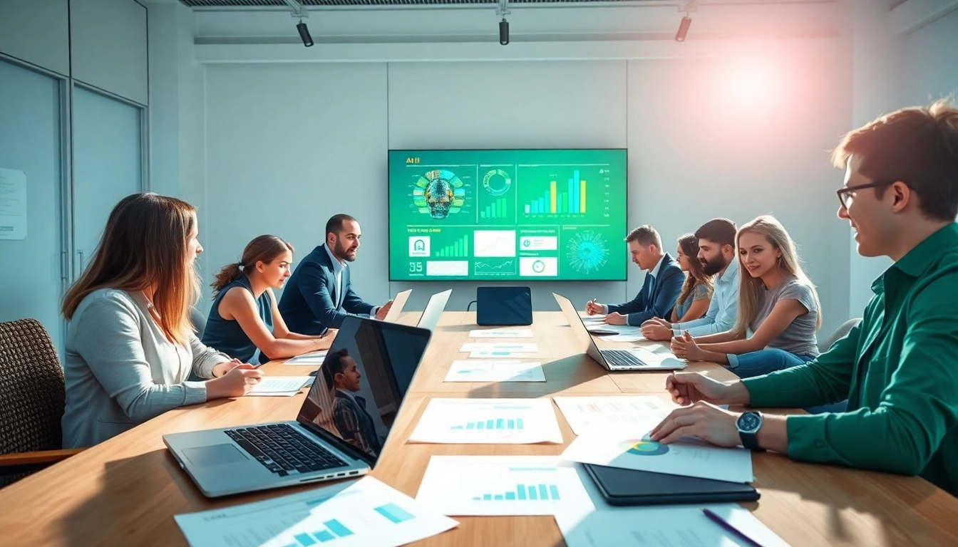 Spotkanie na temat AI w Europie z przedstawicielami różnych branż i technologiami.