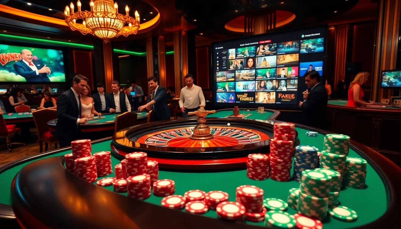 Découvrez les sensations du meilleur casino en ligne avec des jeux de poker dynamiques et de la roulette.