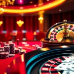 Découvrez l'excitation du meilleur casino en ligne avec des tables de jeu vibrantes et des scènes de paris palpitantes.