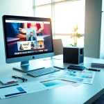 Transforming ideas into reality with web design edmonton in a vibrant workspace.