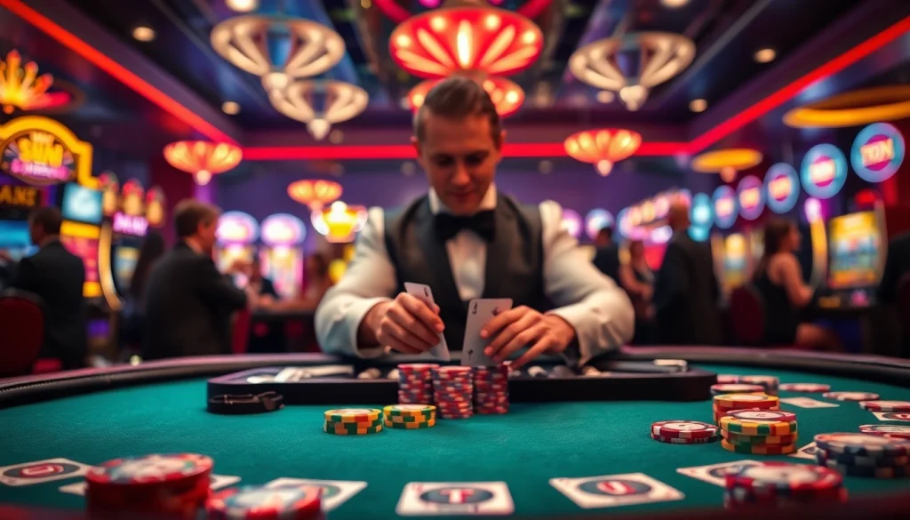 bbni4d menarik perhatian di meja kasino dengan croupier yang profesional.