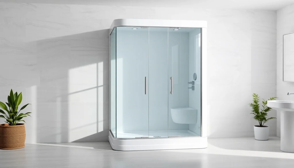 Verschönern Sie Ihr Badezimmer mit der eleganten sonni Duschkabine, die modernes Design und Funktionalität vereint.