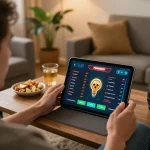Cà khịa tv user immersively betting online while enjoying a cozy atmosphere.