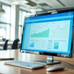 Visualize a user-friendly document and link tracking tool showcasing analytics on a computer screen.