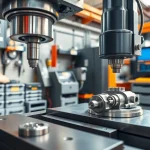 Showcasing Chiheng Custom CNC Machining with precision equipment in a modern manufacturing environment.
