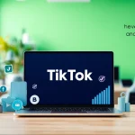 tiktok いいね 購入 のためのデジタルマーケティングのシーンを示す画像