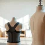 Showcasing a high-quality posture brace designed for comfort and support in promoting better posture.