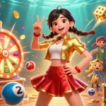 Engage with Login Remipoker and enjoy vibrant casino action featuring lively characters and dynamic game elements.