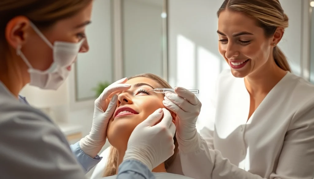 Kirkegaard Aesthetics behandelt Gesicht mit Füllstoffen für natürliche Schönheit.
