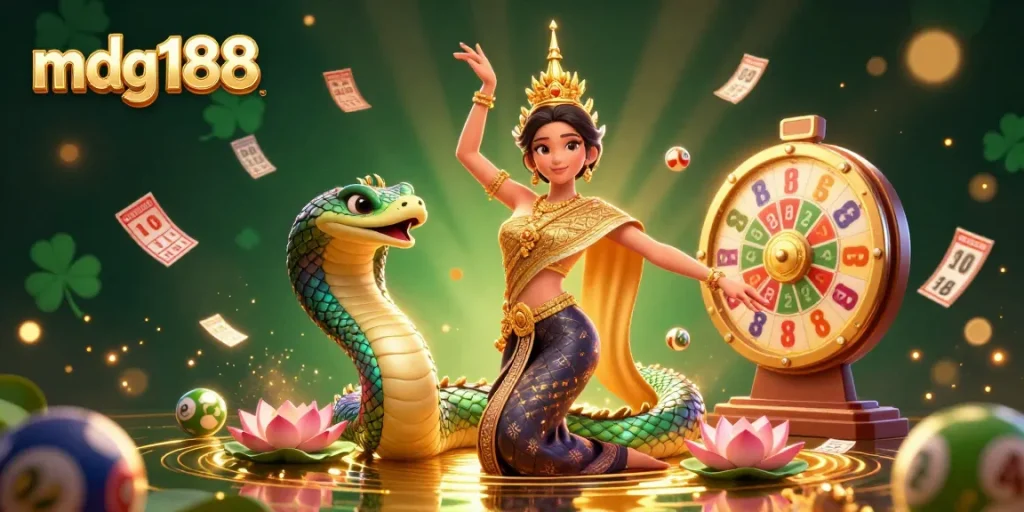 Engage with mdg188 for thrilling lottery experiences featuring vibrant elements and characters.