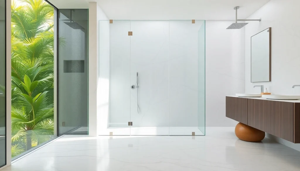 Experience luxurious elegant showers Australia in a modern bathroom setting with sleek design.