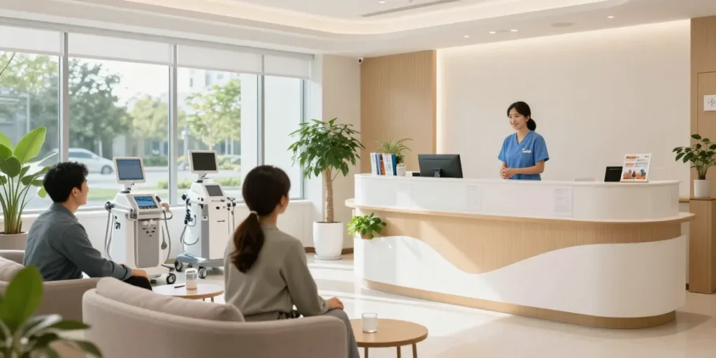노원출장마사지 및 의료 서비스, 전문적인 환자 관리와 건강 클리닉을 나타내는 이미지