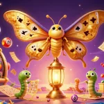 Experience thrilling slot88 adventures with vibrant symbols and golden tickets in an enchanting casino scene.