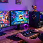 Experience the excitement with demo zeus slot on a vibrant gaming setup
