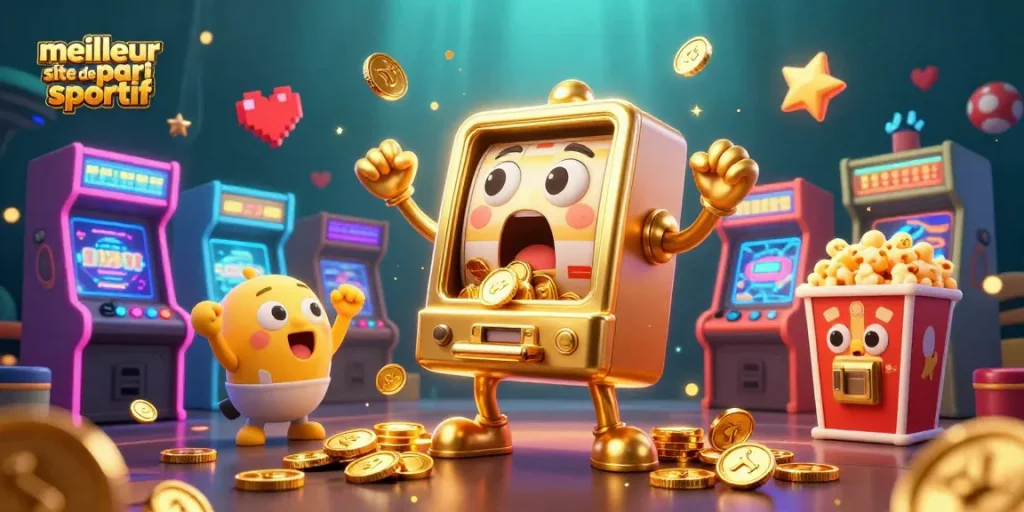 Ce meilleur site de pari sportif présente un jackpot sur une machine à sous dynamique.