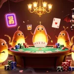 Les vers luisants illuminent le meilleur site de pari sportif avec leurs queues dorées. Une scène captivante de casino.